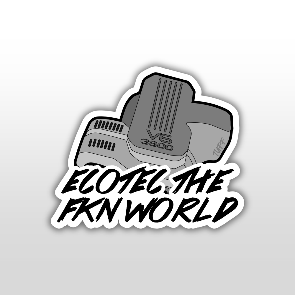 ECOTEC THE WORLD STICKER