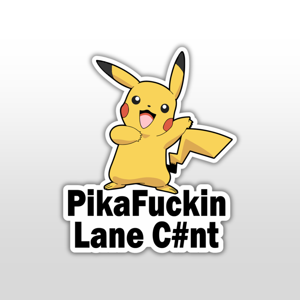 PIKA LANE STICKER