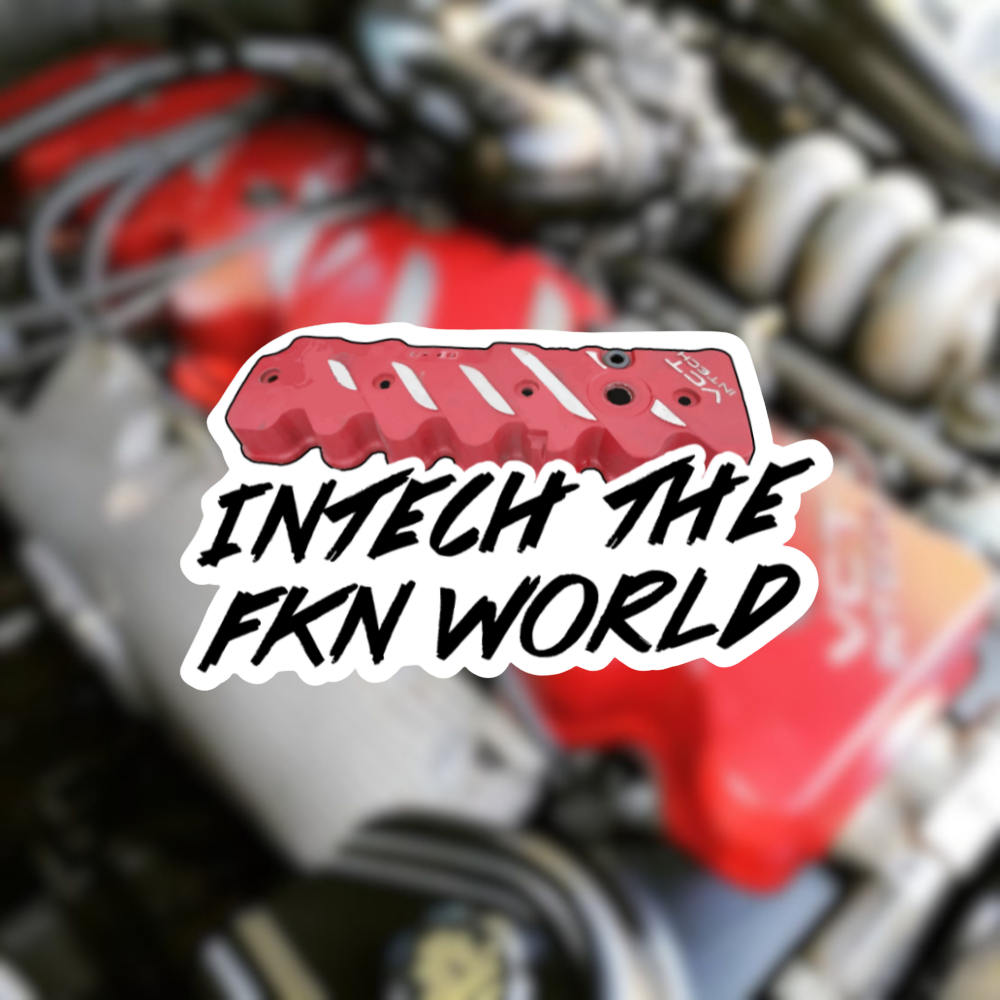 INTECH THE WORLD STICKER