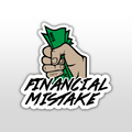 FINANCIAL MISTAKE STICKER