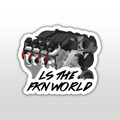LS THE WORLD STICKER