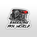 BARRA THE WORLD STICKER